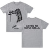 2026 The Dog T-Shirt Sofia Isella Cotton Tee Harajuku Casual Short Sleeve Womens Men Streetwear Crew Neck Tops Fashion Y2K