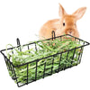 Metal Rabbit Hay Feeder Rack - 23x10x7.5cm Grass Holder