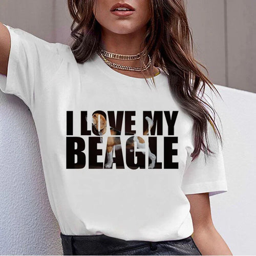 Hot Sale Bull Terrier Rottweiler Kawaii Printed TShirt Women Beagle Cute Whippet Funny Dog T-shirt Collie Malinois Women Clothes
