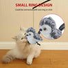 Flying Flapping Bird with Catnip Realistic Interactive Cat Feather Toys Soft and Cozy Kitten Toys Flapping Bird for All Breeds