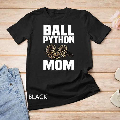 Cool Ball Python For Mom Women Herpetology Reptile Snake Mom Unisex T shirt