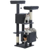 PAWZ Road Cactus Cat Tree - 133cm Tower with 2 Condos & Perches