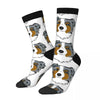 Men Socks Australian Shepherd Stockings Autumn Novelty Comfortable Socks Graphic Running Anti Slip Socks