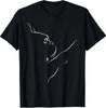 French Bulldog Illustration Line Art Bulldog Lovers T-Shirt