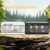 Reptile Lounge Habitat with Glass Sliding Door and Intelligent Thermostat 80*40*40cm Reptile Breeding Box LCD Reptile Pet  Box