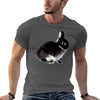Black Otter Netherland Dwarf Rabbit T-Shirt Thanksgiving Casual Tee