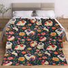 Ultra-Soft Guinea Pig Print Flannel Throw Blanket - Plush, Lightweight, Warm for Couch, Bedroom, Travel | All-Season Comfort, An