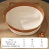 Handwoven Rattan Cat Bed – Cozy, Scratch-Resistant & Washable
