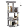 Petepela 5-Level Cat Tree Tower with Hammock and Condo