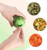 Pet Food Dispenser for Rabbits Carrot Interactive Bunny Toy Snack Toy Ball Food Dispenser Ball Bite Resistant Feeding Toys