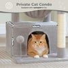 Pequlti Multi-Level Cat Tree Tower with Condo and Hammock