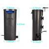Aquarium Filter 5W Low Water Level Reptile Filter Suspended Waterfall Plastic Cleaning Water Pump Water Circulation Turtle