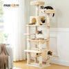 PAWZ Road Large Cat Tree Tower - 72 Multi-Level with Condo Grey
