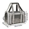 Collapsible Soft-Sided Pet Carrier for Cats and Dogs up to 15lbs
