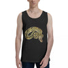 Ball Python Pastel Leopard 100% Cotton Men's Sweatshirt Vest Sleeveless Clothing Tees Men Tank Tops T-shirt
