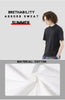 Meow Black Cat Funny Printing Men T-Shirts Breathable Tee Clothes Summer Streetwear Tops Oversized Loose Cotton Short Sleeve