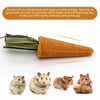 3pcs/6pcs Small Animal Rabbit Chew Toys For Bunny Hamster Treat Chew Toy Tooth Cleaning Molar Grinding Toys Natural Nutrient Toy
