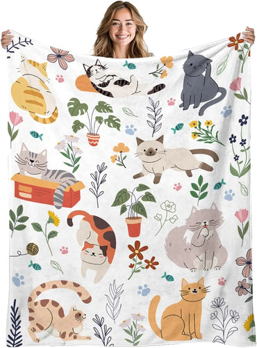 Guinea Pig Blanket, Soft Flannel Guinea Pig Gifts for Kids, Cute Capybara Blanket for Women, Birthday Gift Blanket for Kids,