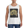 Ball Python Pastel Leopard 100% Cotton Men's Sweatshirt Vest Sleeveless Clothing Tees Men Tank Tops T-shirt