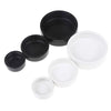 Reptile Food Bowl Anti-Escape Ceramic Feeder Dish Black White Reptile Water Bowl For Hermit Crab Gecko Chameleon Corn Snake