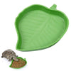 Reptile Dish Flat Drinking Bowl Flat Hermit Crab Bowl for Drinking and Eating Water Plate for Turtle Lizards Hamsters Snakes