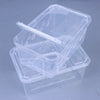 Reptile Tank Insect Spiders Tortoise Lizard Plastic Transparent Reptile Breeding Box Vivarium With Balcony Feeding Supplies