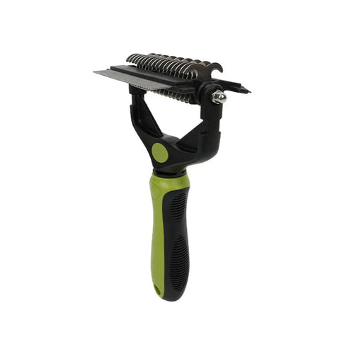 3 In 1 Pet Deshedding Brush Dog Hair Remover Pet Fur Knot Cutter