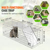 SucceBuy Live Animal Cage Trap - 24x8x8 Folding Humane Trap