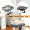 Pequlti 104cm Multi-Level Cat Tree with 2 Condos - Wood
