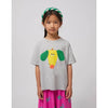 Boys Sun Flower T-shirts 2025 Summer Dog Tees for Kids Short-sleeve Girls Tops Cotton Children Shirts Baby Boys T Shirt