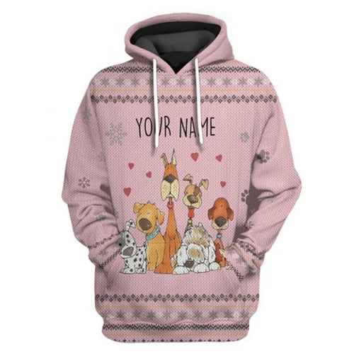 Rottweiler/Shetland Sheepdog/Vizsla 3D Printed Hoodie Women For Men Pullovers Street Tracksuit Love Dog Gift