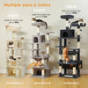 PAWZ Road Large Cat Tree Tower - 72 Multi-Level with Condo Grey