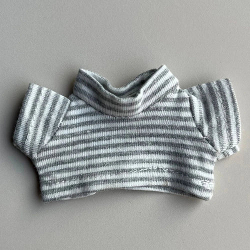 Guinea Pig Clothes Striped Small Pets T-shirt Soft Breathable Elastic Shirt for 5.9-inch Hamster Chinchilla Anti-shedding Outfit
