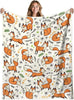 Guinea Pig Blanket, Soft Flannel Guinea Pig Gifts for Kids, Cute Capybara Blanket for Women, Birthday Gift Blanket for Kids,