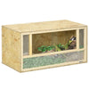 Wooden Reptile Terrarium for Chameleon, Lizard, Snake, Frog, Turtle