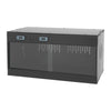 Reptile Lounge Habitat with Glass Sliding Door and Intelligent Thermostat 80*40*40cm Reptile Breeding Box LCD Reptile Pet  Box