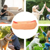 Dog Squeak Chew Toy - Plush Donut Burger Ice Cream Style