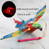 Electric Flying Bird Cat Toy Bird Simulation Interactive Hanging Parrot Eagle Flying Toy For Cats Relieve Boredom Teasing Toys