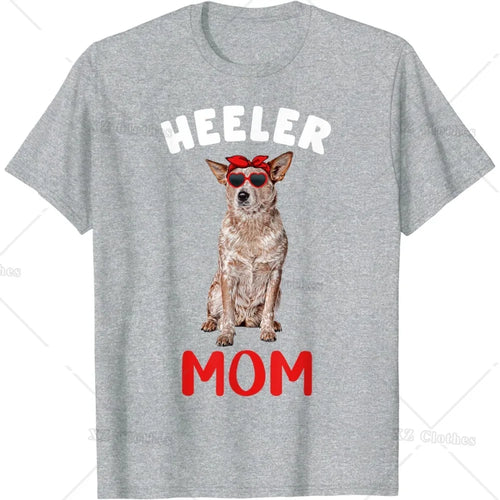 Red Heeler Mom Mama Australian Cattle Dog Lover Owner T-Shirt for Women