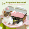 Petepela Flower Cat Tree - 89cm Tower with Hammock & Condo