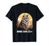 Maine Coon Cat Mom Maine Coon Cat T-shirt Fun Printed Casual Comfortable Clothes All-purpose T-shirt for Women Fashion Graphic