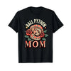 Ball Python Mom T Shirt Snake Reptile Herpetology vintage Washed fashion Comfortable homme Slightly Unisex streetwear