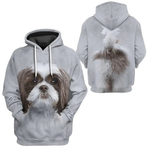 Rottweiler/Shetland Sheepdog/Vizsla 3D Printed Hoodie Women For Men Pullovers Street Tracksuit Love Dog Gift
