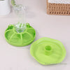 Reptile Water Drinker Dispenser Food Bowl Lizard Gecko Feeder Round Dish Turtle Water Bowl Drink Bottle Reptile Feeders