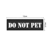 Embroidered Service Dog Patch — Removable Velcro ID Tag for Dog Vests, Harnesses & Tactical Gear