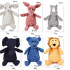 Corduroy Plush Animal Dog Toy: Choose Your Favorite Animal! Bite Resistant Squeaky Toys