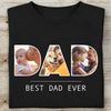 Personalized Custom Photo Dad Mom Shirt C668