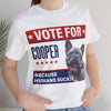 Vote For Your Pet Because Humans Suck | Personalized Custom Photo Dog Cat Shirt | Gift For Dad Mom C900V1