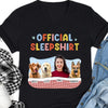 Official Sleepshirt Personalized Custom Photo Dog Cat Shirt C554V2