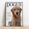 Custom Your Dog Poster, Magazine Dog Covers Poster, Personalized Dog Photo Prints C799